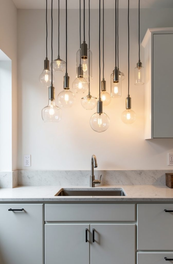 Multi-Light Pendant Clusters