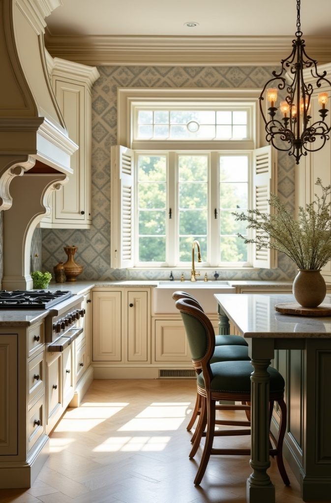 Chic Parisian Kitchen