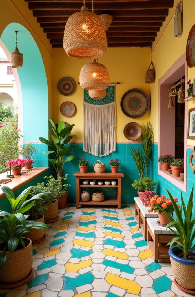 Boho Eclectic Kitchen