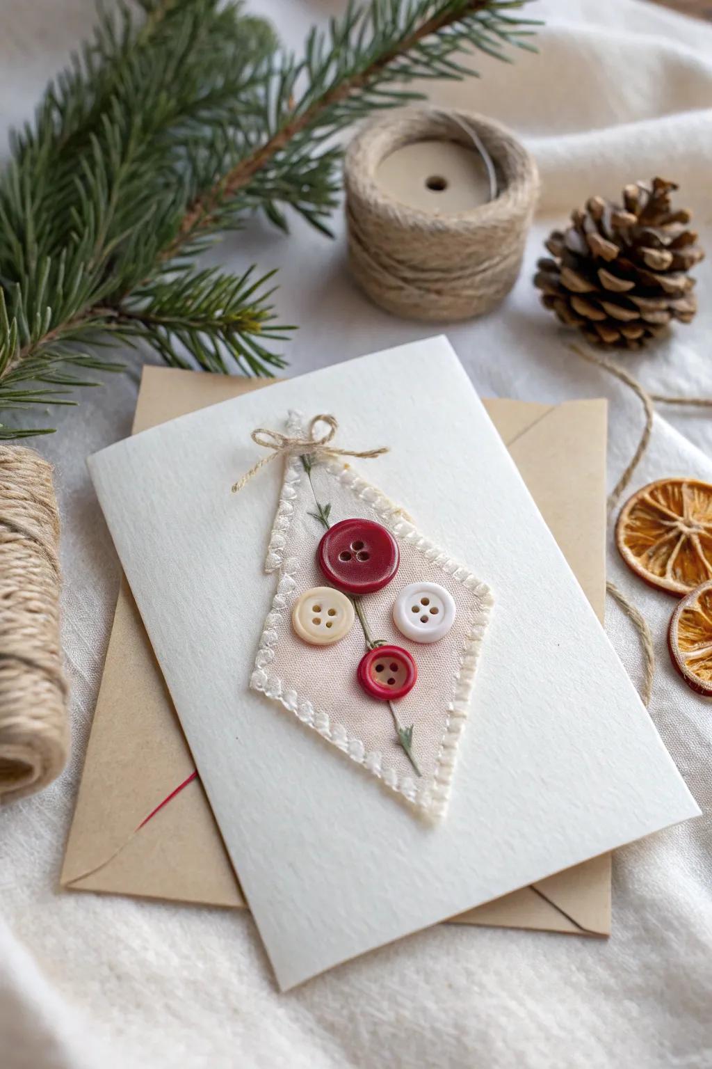 Share your unique story this season with charming repurposed Christmas cards!