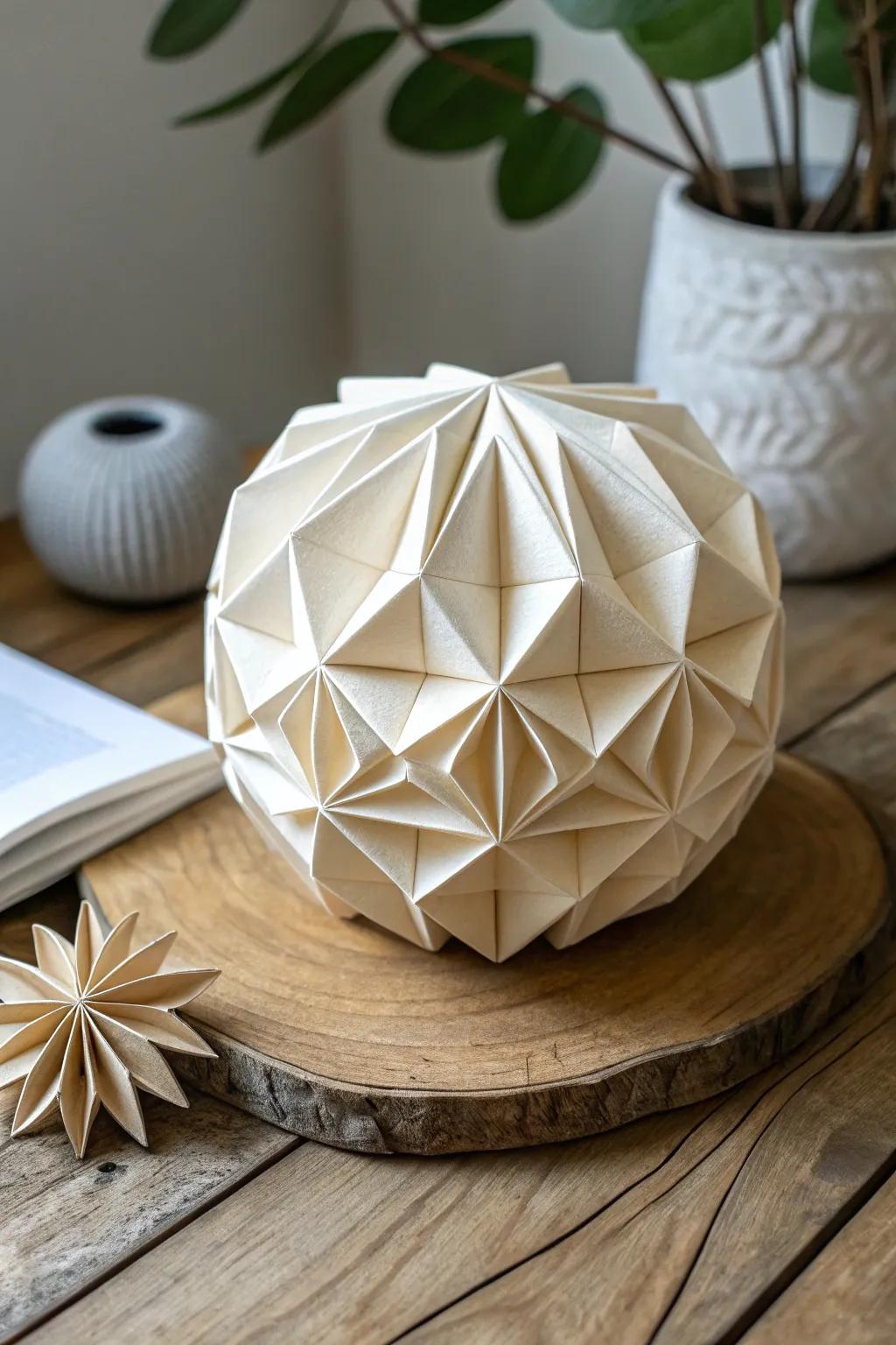 Transforming scraps into beauty: Explore eco-conscious paper figures with a minimalist charm.