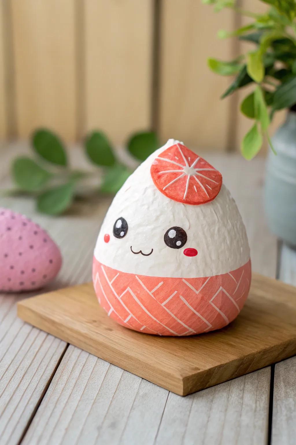Meet your new treasured friend - an endearing paper figure exuding joy and simplicity!