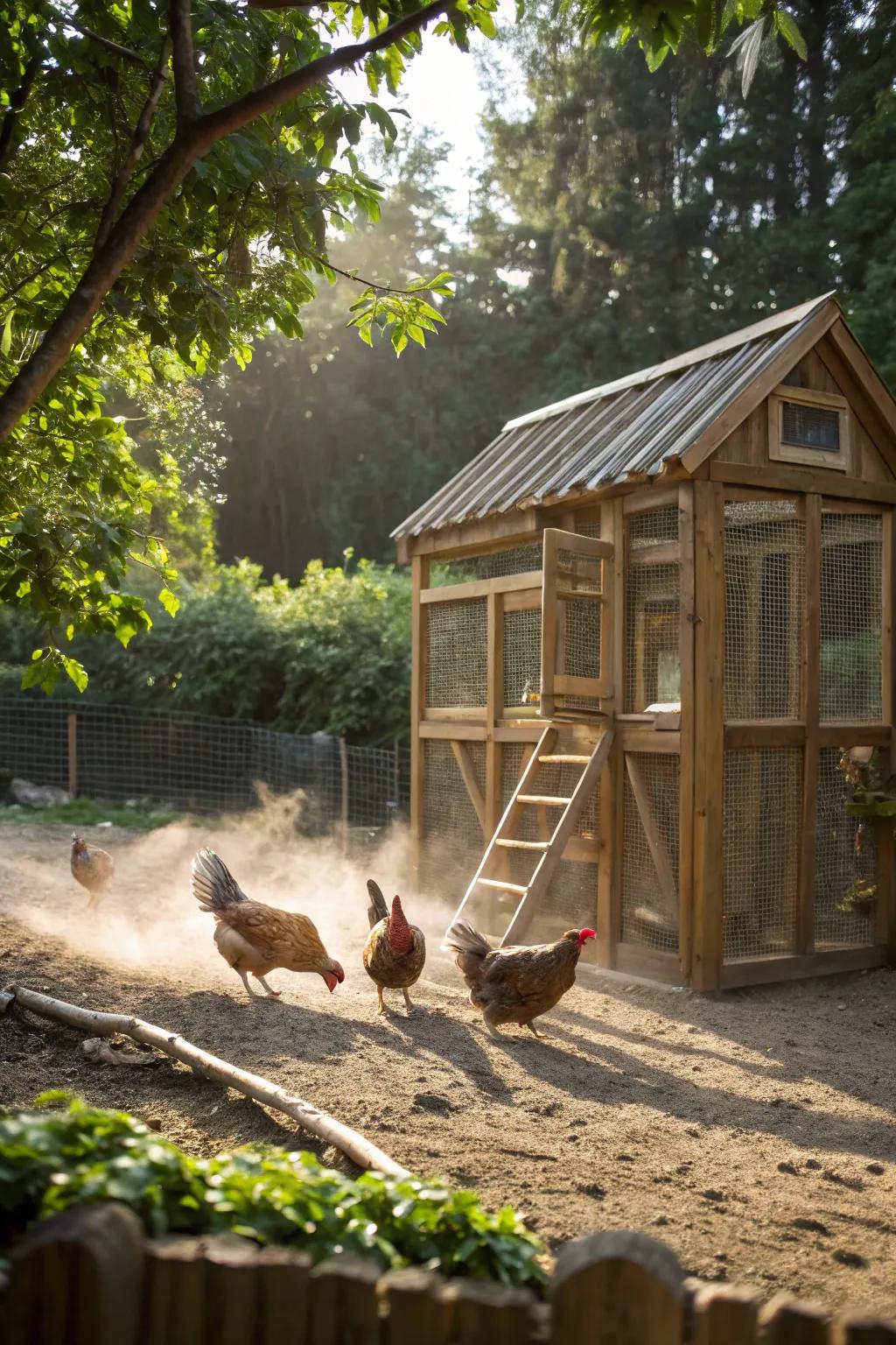 Built for Action: Where Chickens Thrive and Play