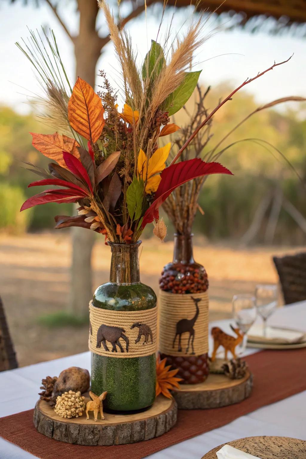 Sustainable materials bring eco-friendly charm.