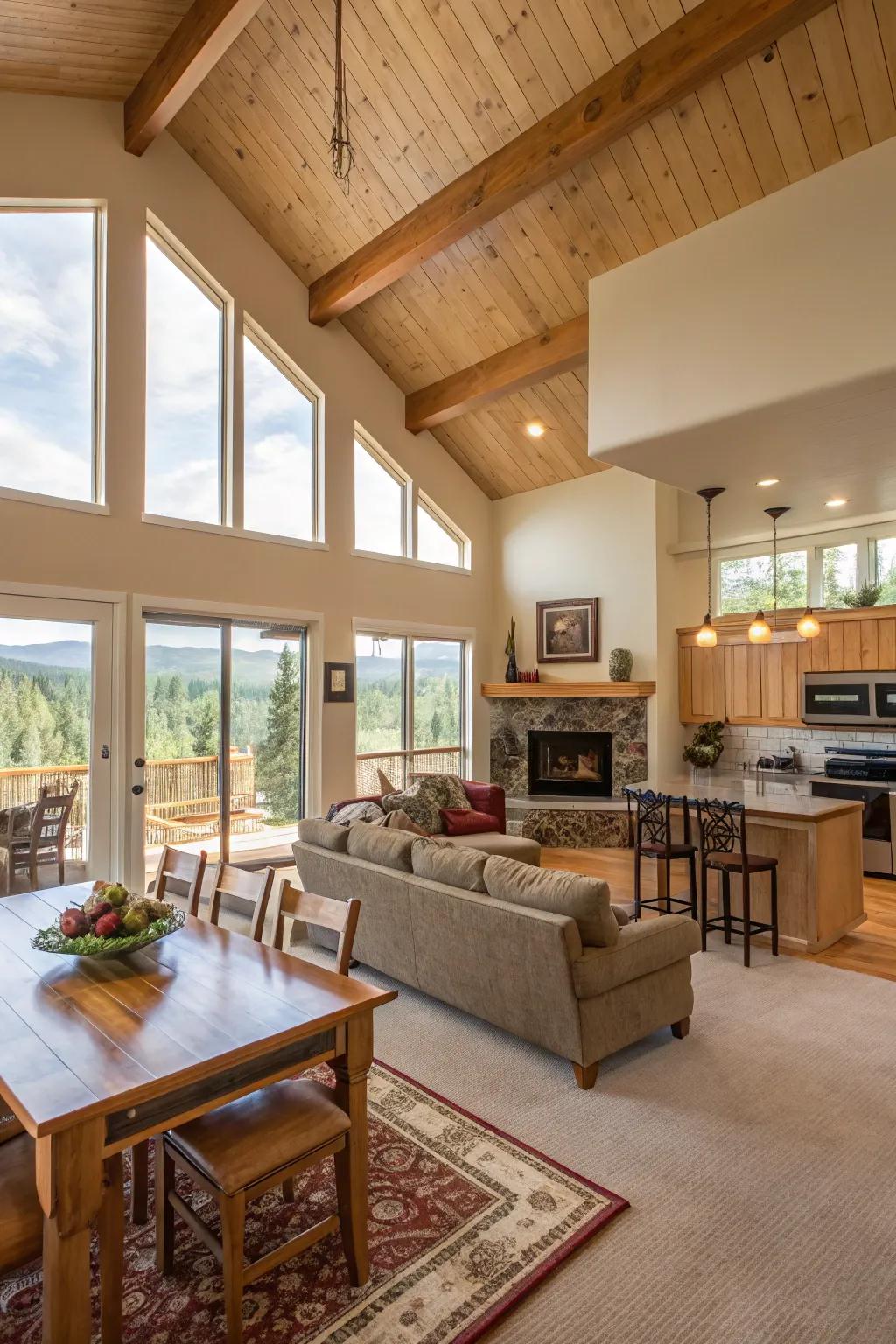 Open layouts create a welcoming and expansive ranch-style home.
