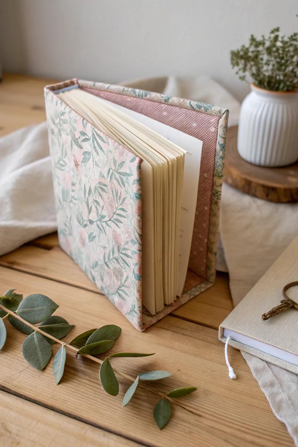Discover the allure of secret compartments within your journal, perfect for safeguarding small treasures.