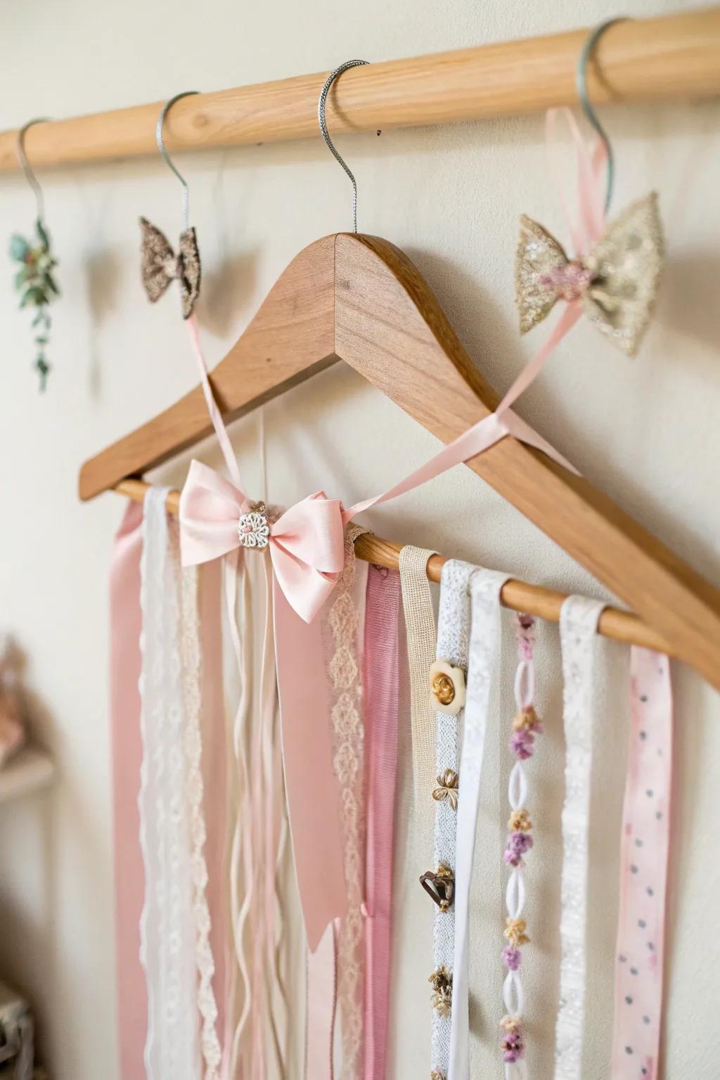 Elevate your organization strategy with this charming personalized fastener hanger. Simple elegance meets functionality.