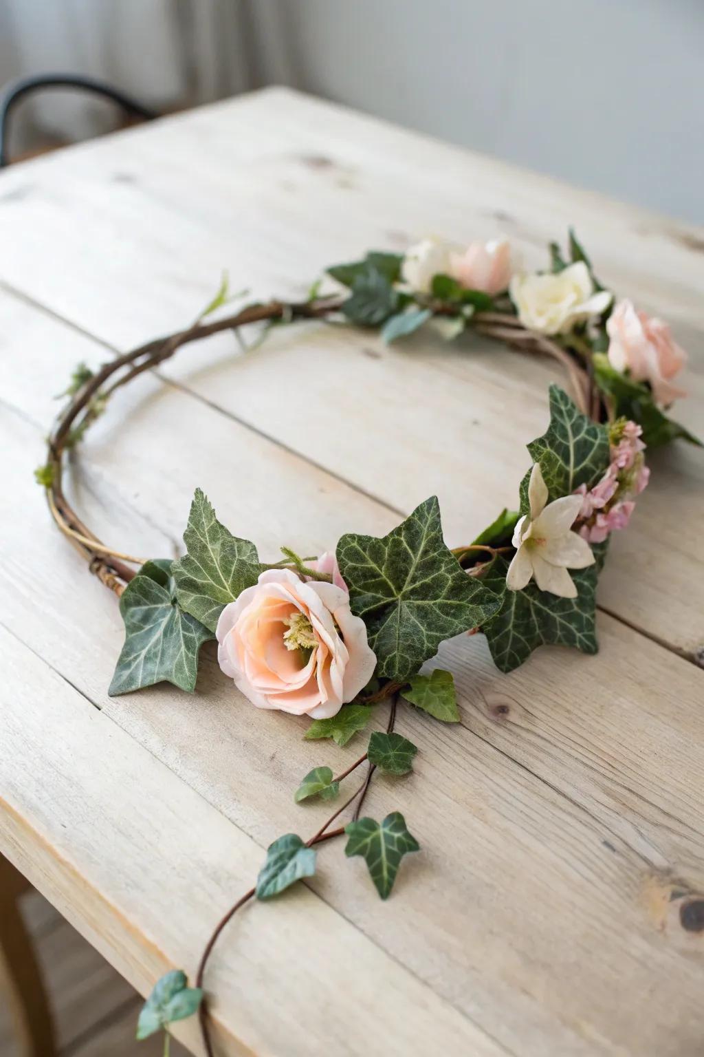 Accept nature's beauty using this enchanting fairy fancy dress costume headpiece, ideal when introducing a touch of magic for your do-it-yourself escapades.