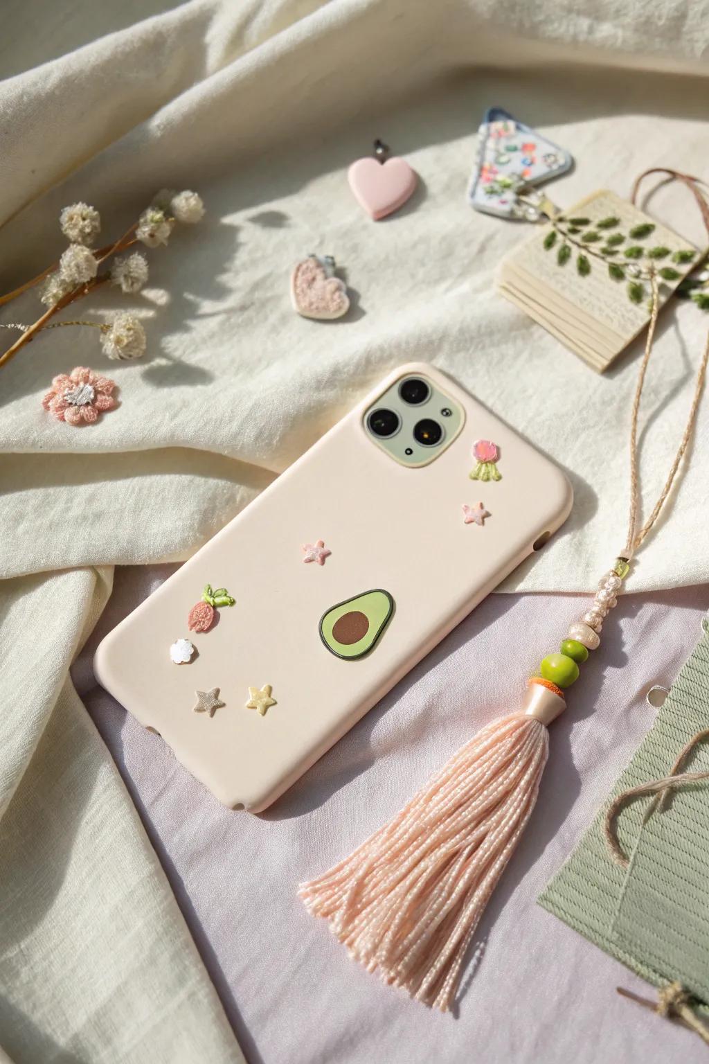 Add a charming touch to your daily life with kawaii-decorated shells that blend simplicity and fun.