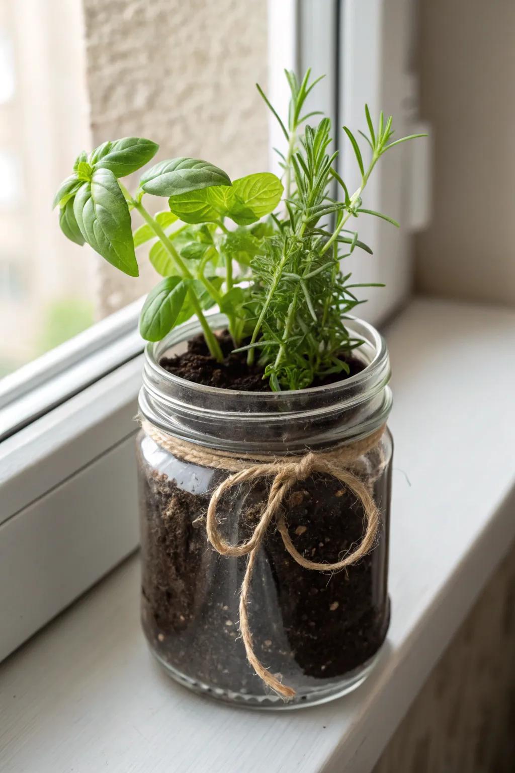 Introduce fresh flavors into your cooking area through a delightful sealed container herb cultivation!