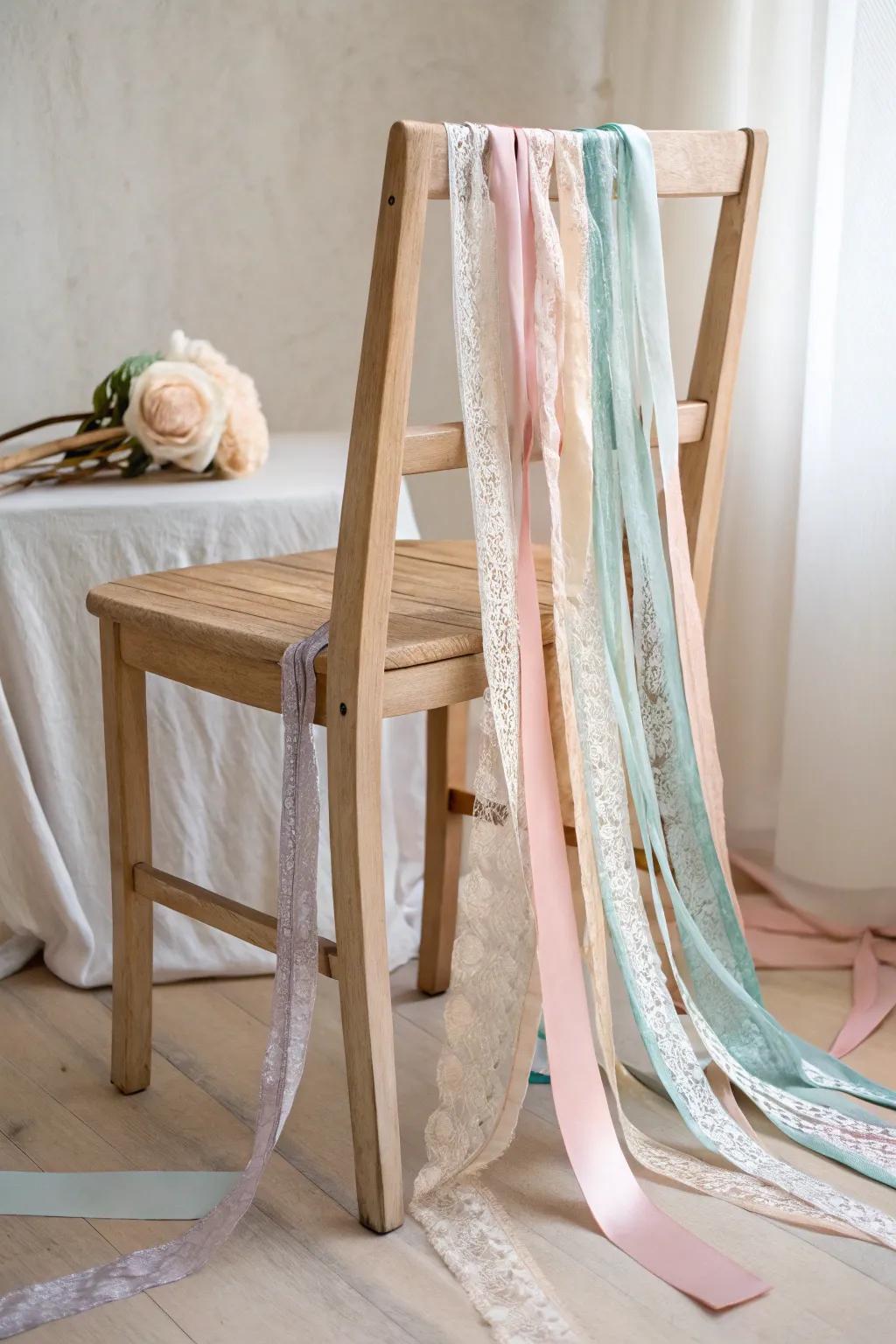 Incorporate a hint of quirkiness to your baby shower through cascading bands that dance in the breeze!