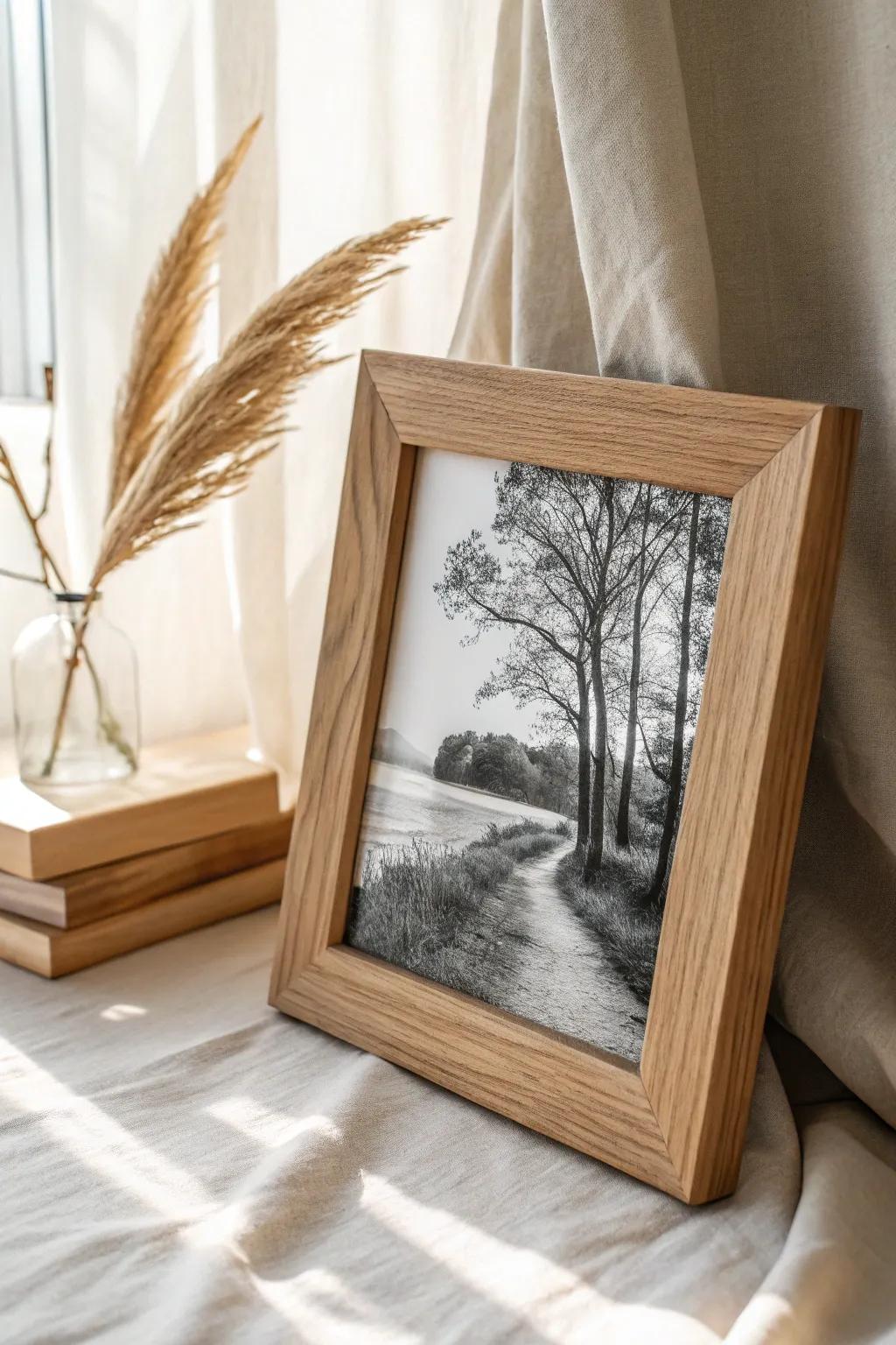 Turn your memories into works of art using this stunning picture frame.