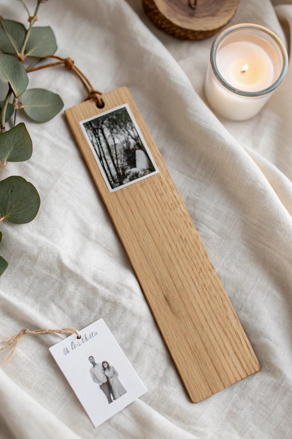 Treasure memories in every chapter with a unique image page marker.