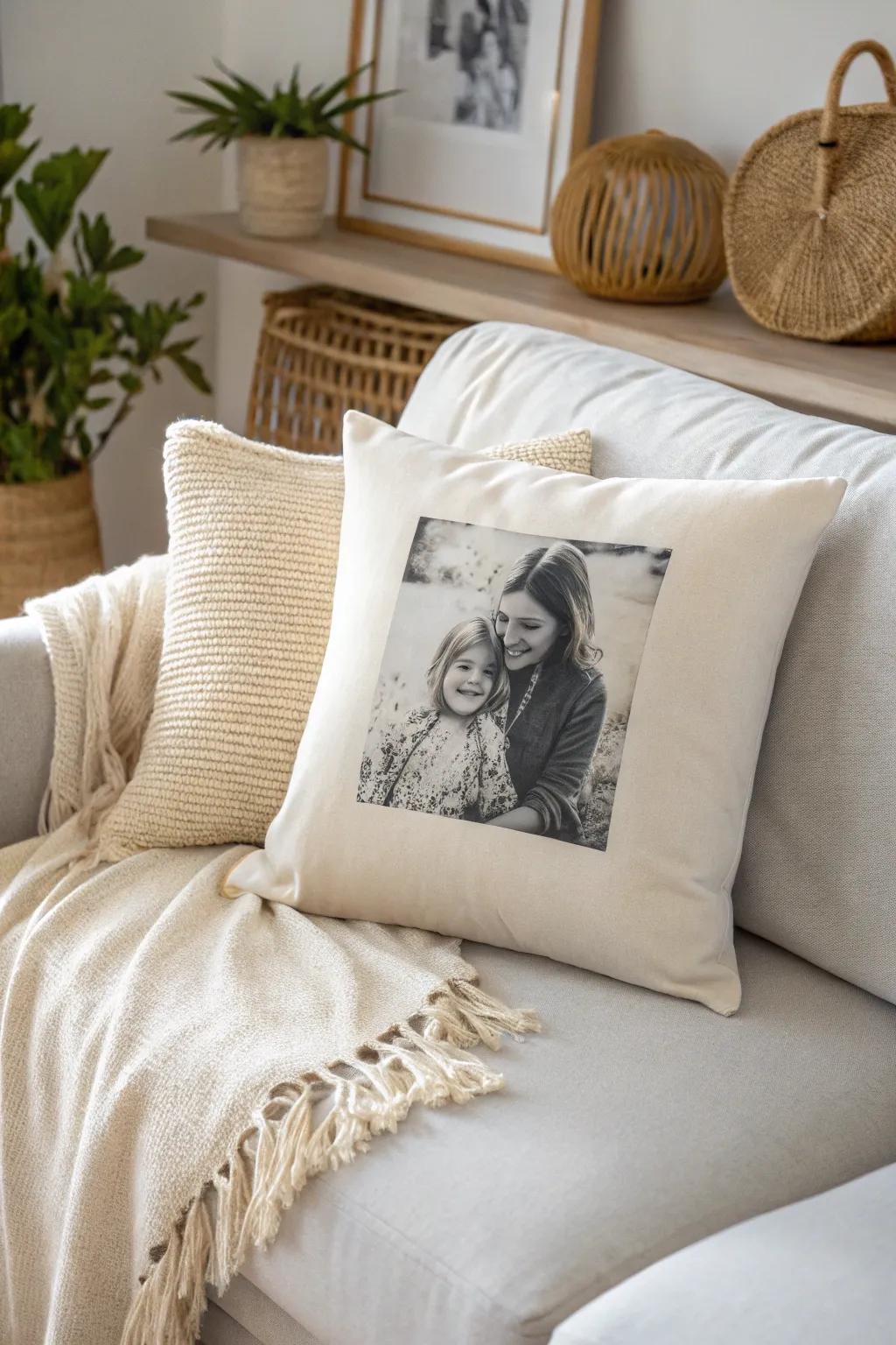 Infuse a personal touch into your living space using a skillfully crafted image pillow.