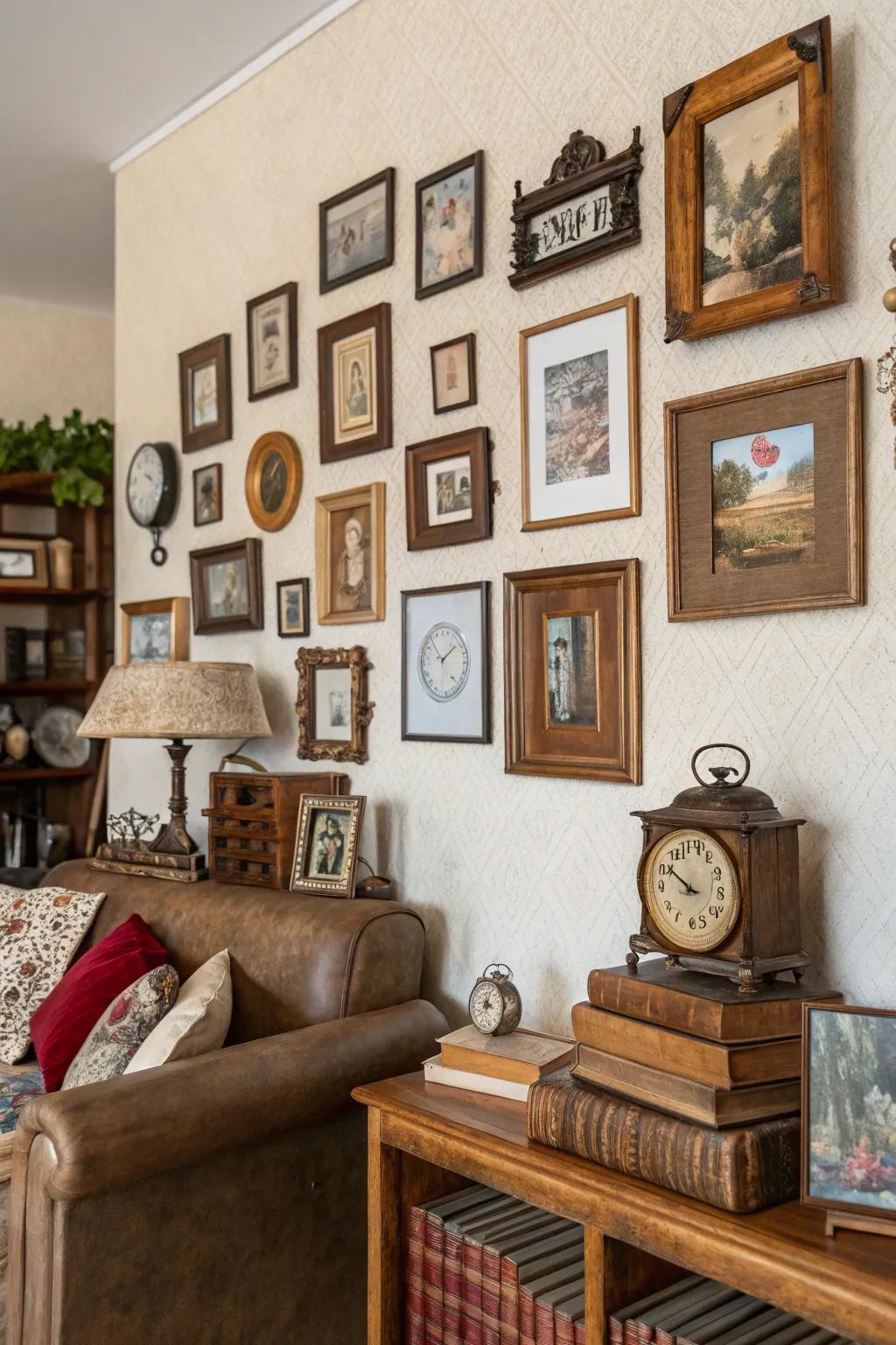 Showcase collectibles for an unparalleled and personalized photo wall.