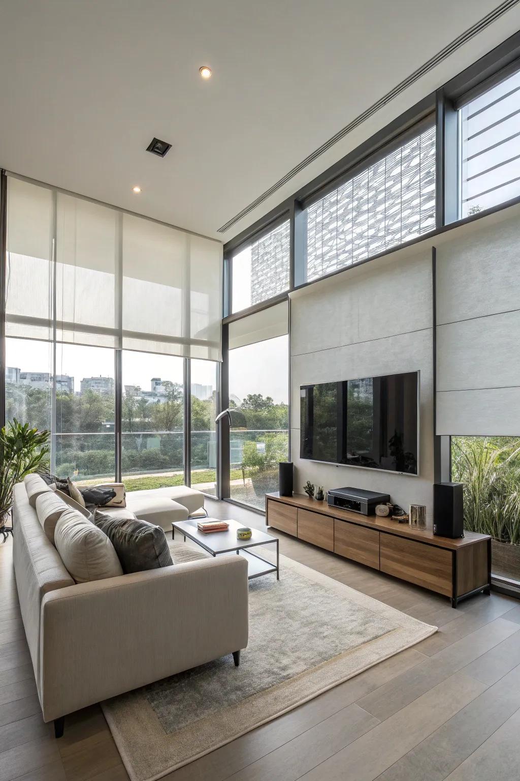 Automated systems provide convenience and modernity.