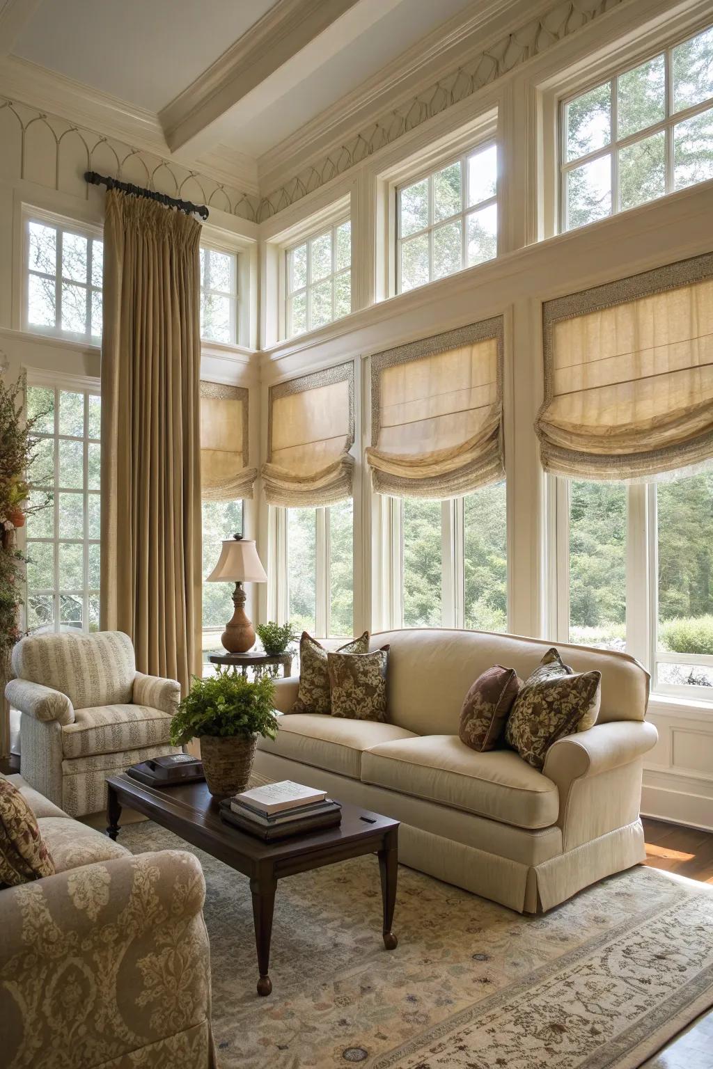 Classic shades offer a polished and sophisticated presence.