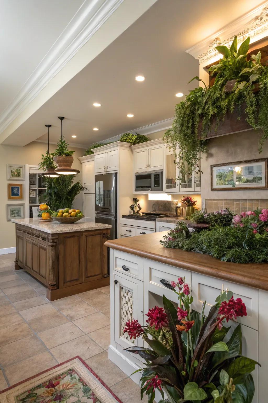 A generous reveal provides a canvas for decorative expression.