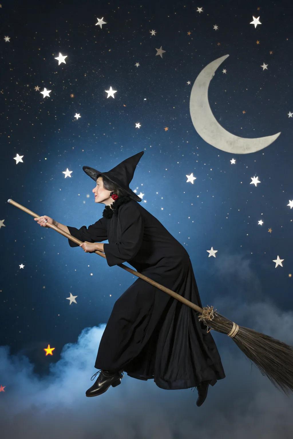 Magical witch's realm poster to enchant your space.