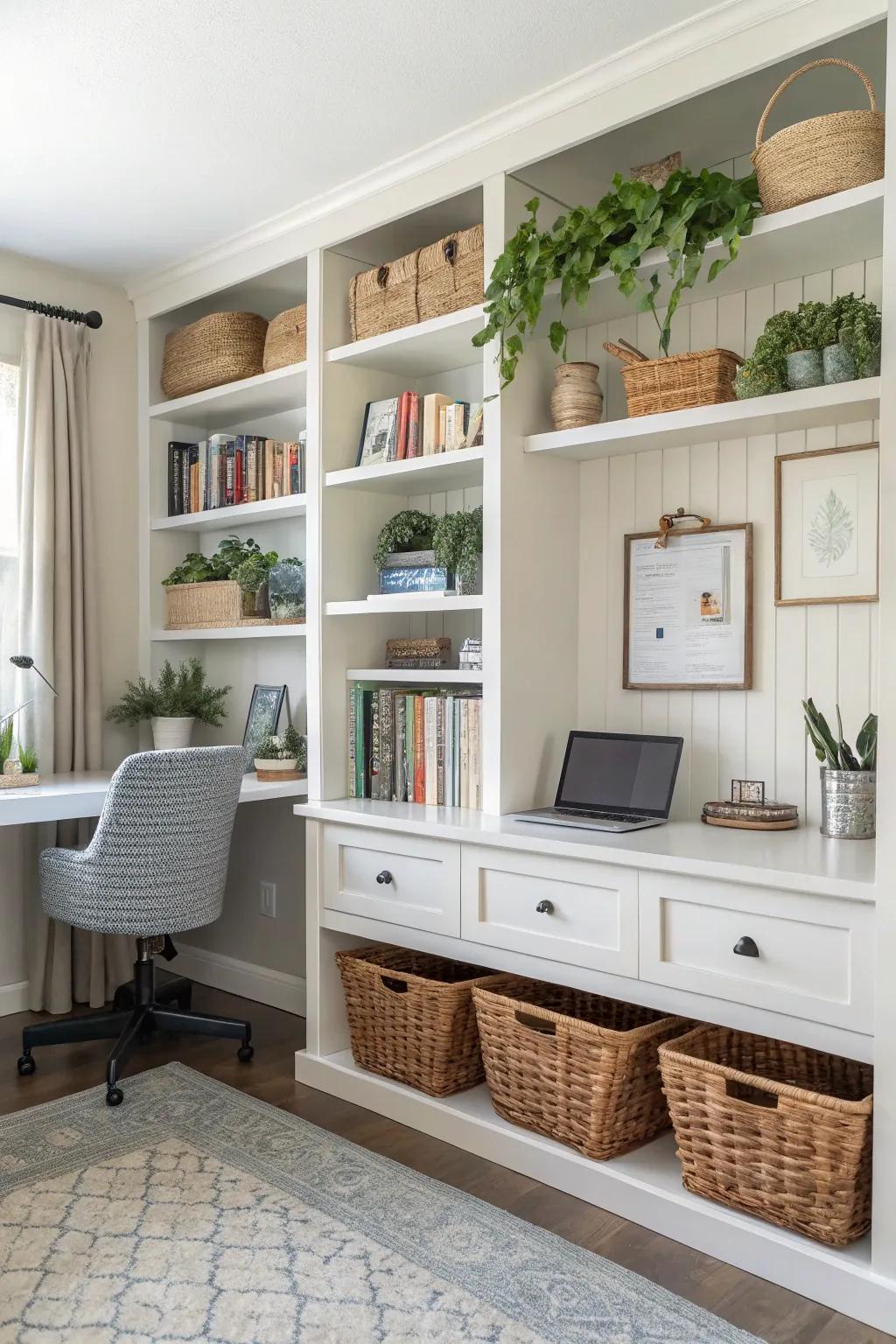 Effective arrangement solutions keep your workspace organized and stylish.