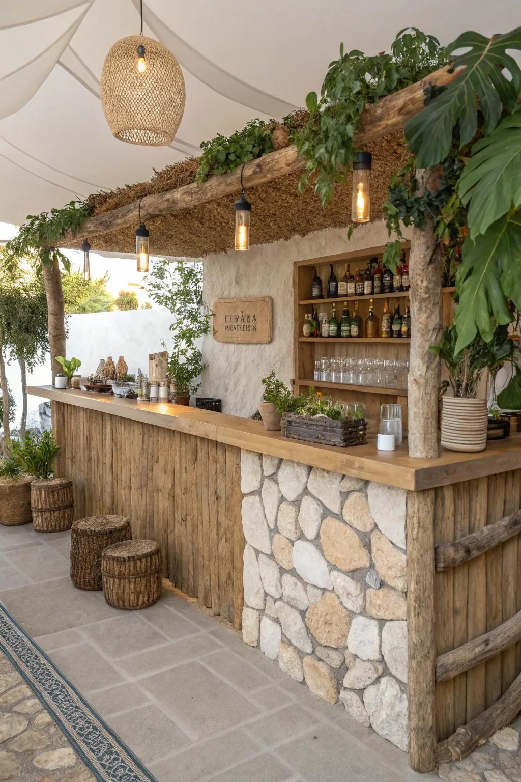 Nature-inspired and unrefined, a serene getaway in your home.