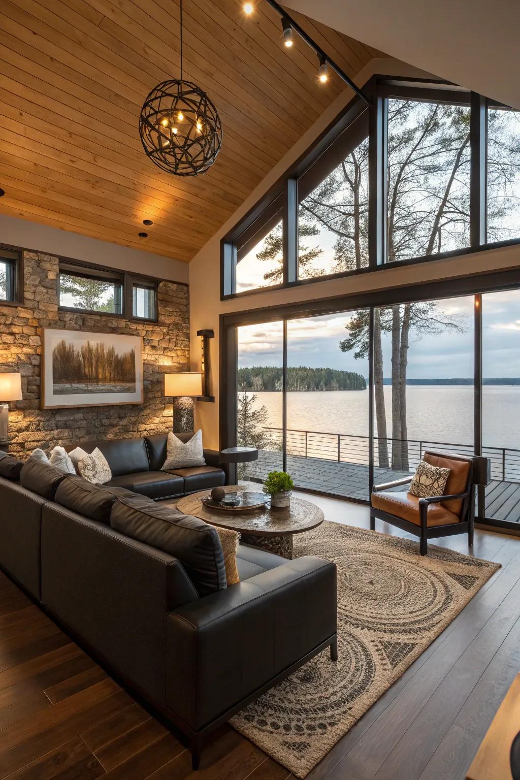 Artistic furniture adds personality and intrigue to your home.