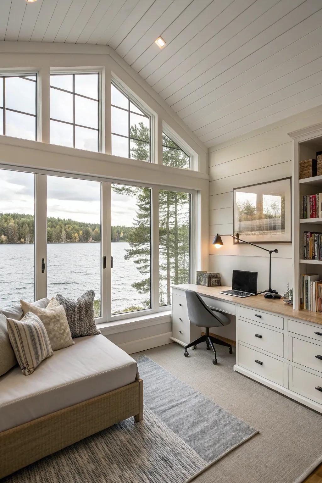 Versatile spaces enhance versatility and style.