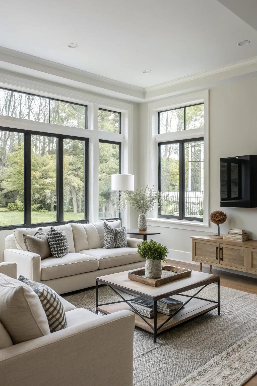 Upgrade your interiors with stylish window frames.
