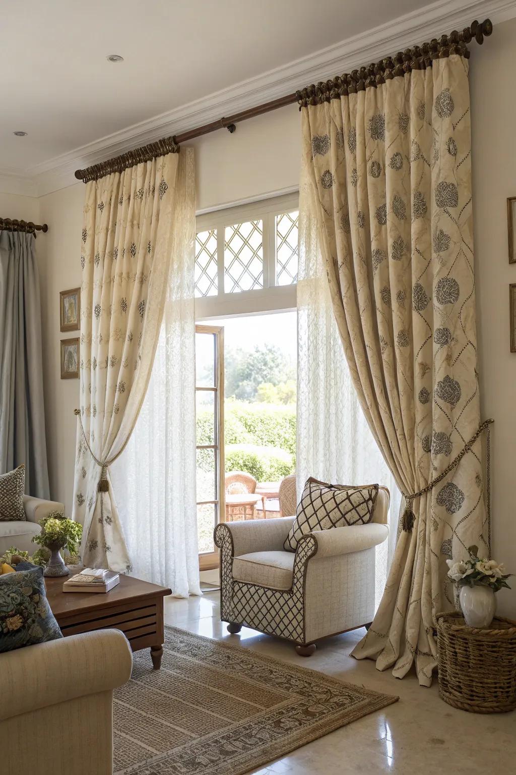 A mixture of themes creates a captivating impression.