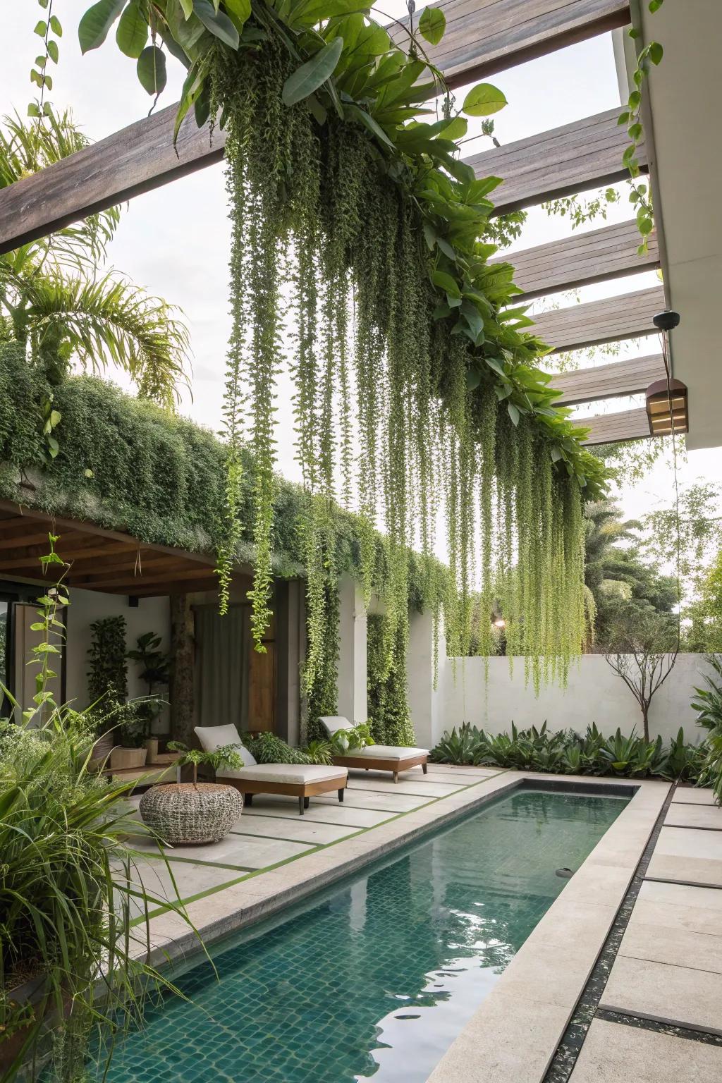 Raise your style with a stunning hanging garden.
