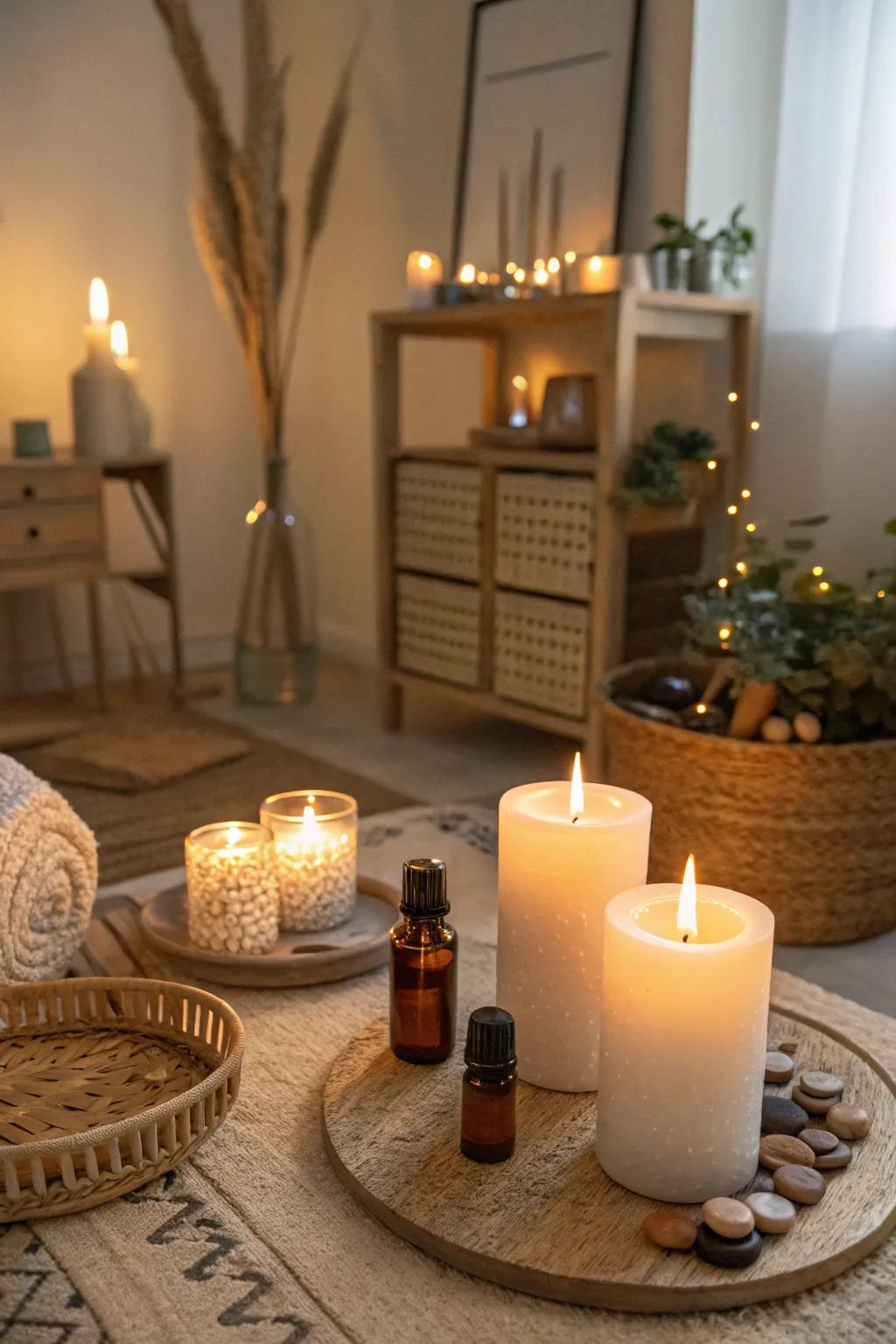 The mood of this intimate cigar lounge is enhanced by a distinctive aroma.