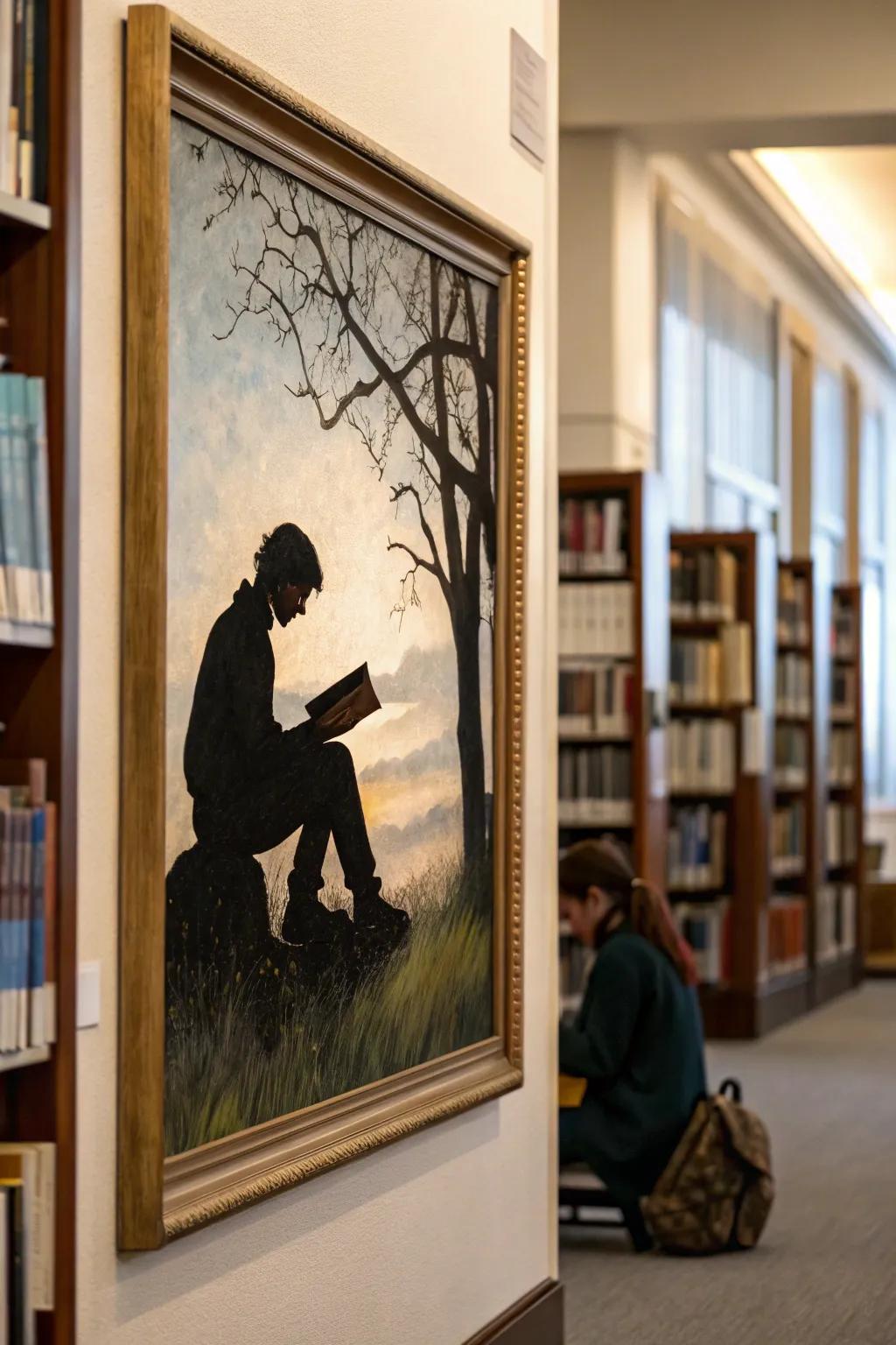 Form and scripture artistry produce a meaningful visual presence.