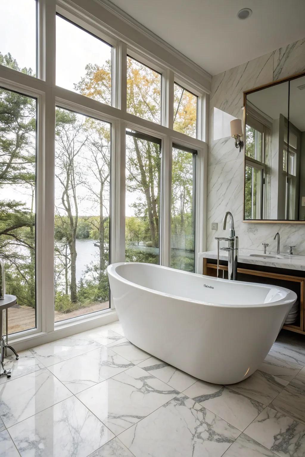 A solo bathtub refashions your bathroom into your own personal spa escape.