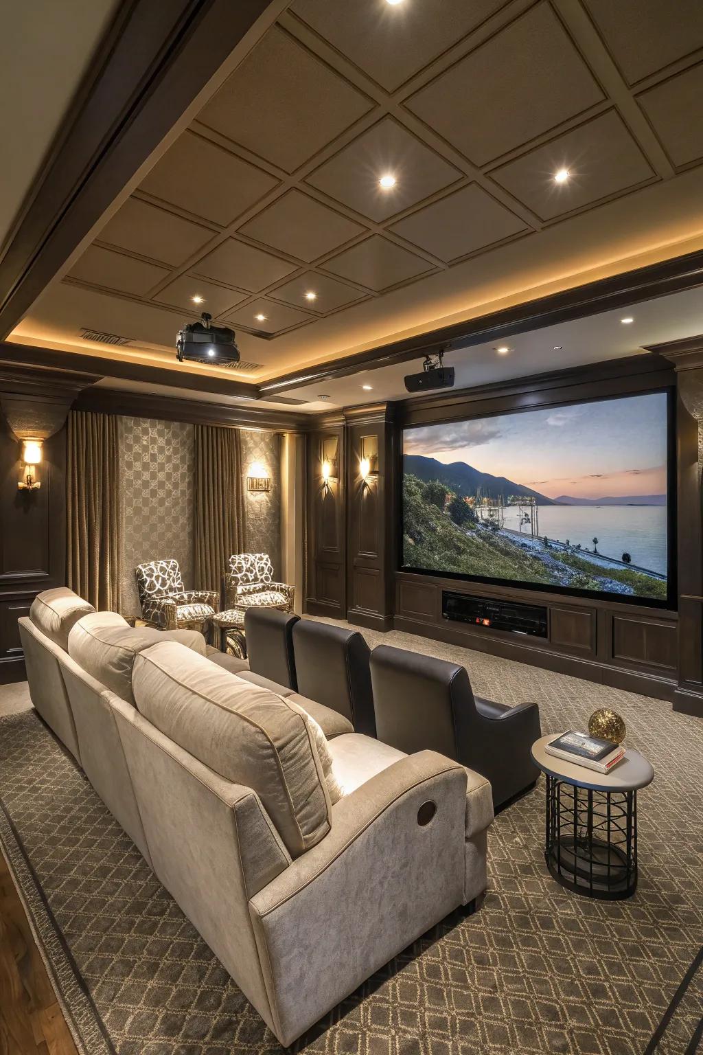 A personal theater that delivers the full cinema experience.