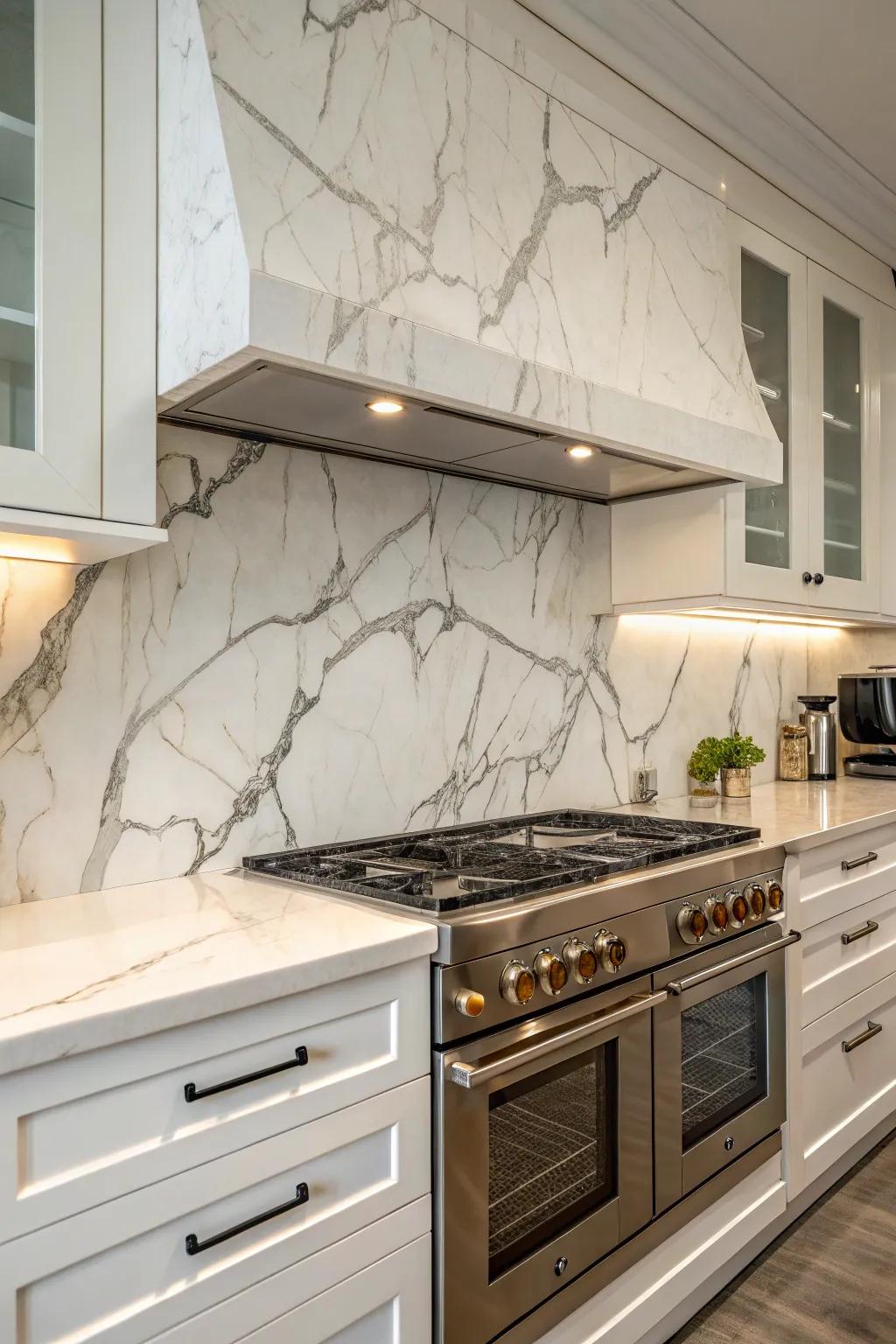 Adhesive film provides a high-end look for a minimal investment.