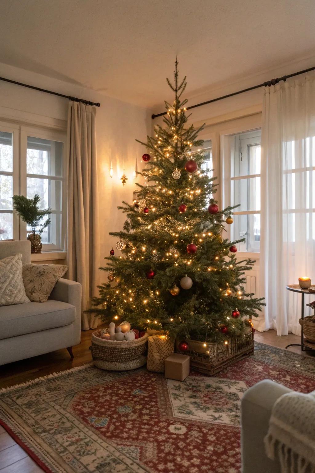 Scented decorations enhance the festive atmosphere.