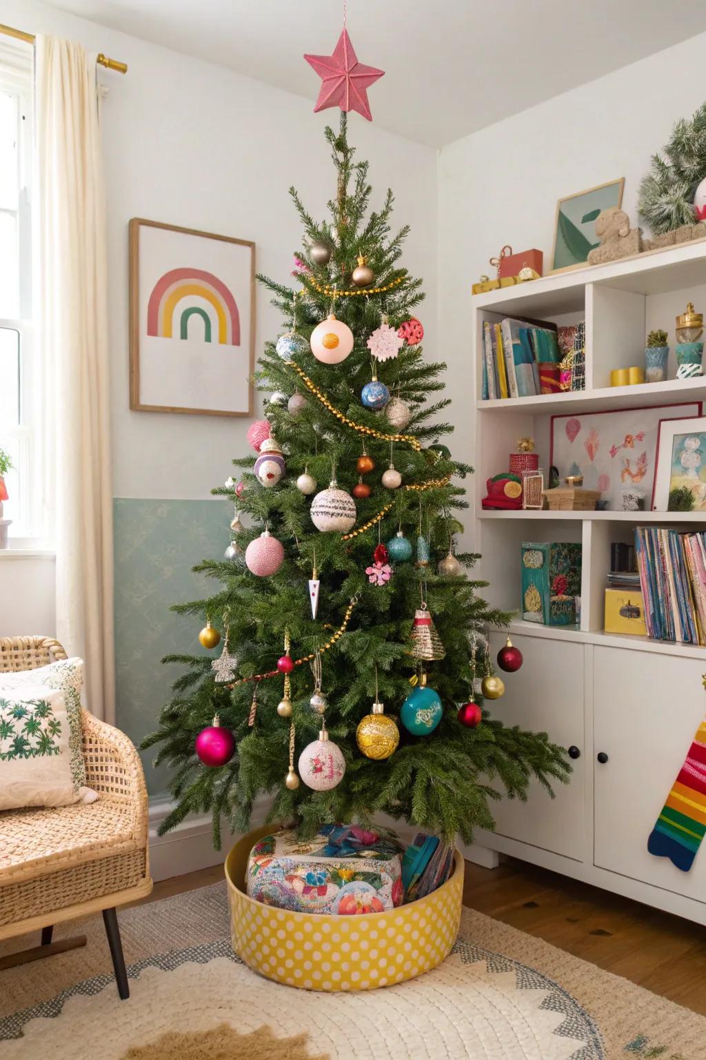 Themed decorations contribute a delightful and personal element.