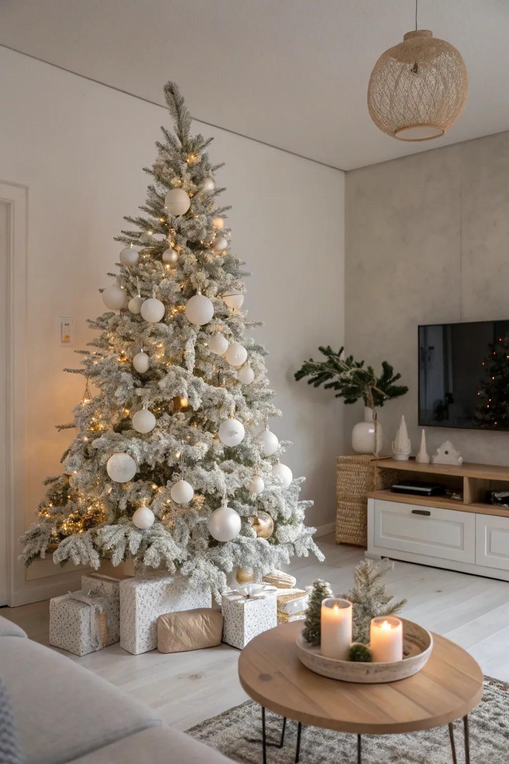 A single-shade design delivers a polished, contemporary aesthetic.