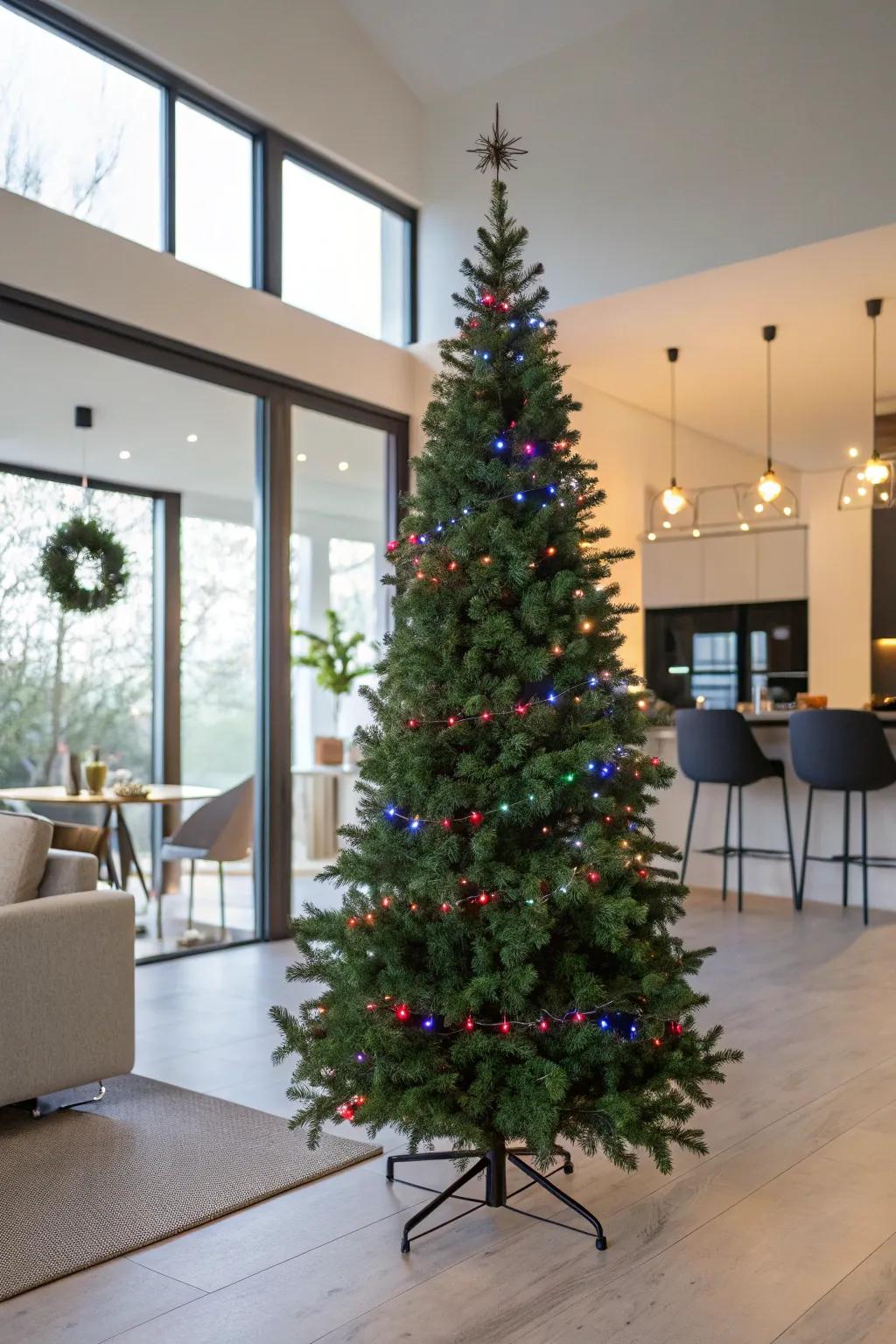 Smart lighting brings contemporary convenience to your decoration.