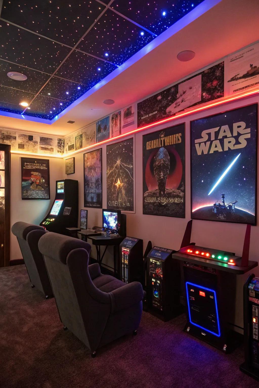 Theme-based designs bring your gaming interests to life.