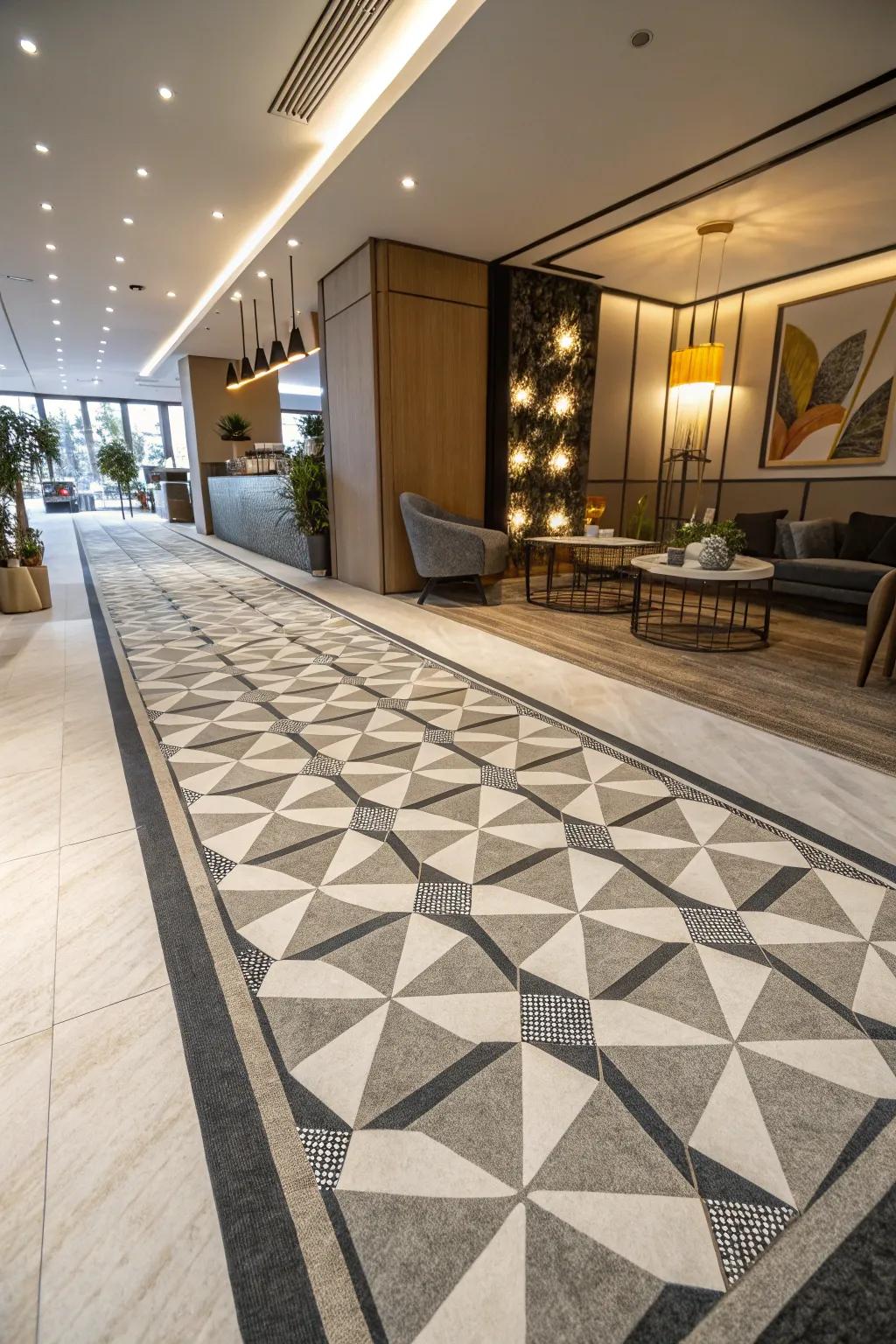 Geometric patterns making a statement