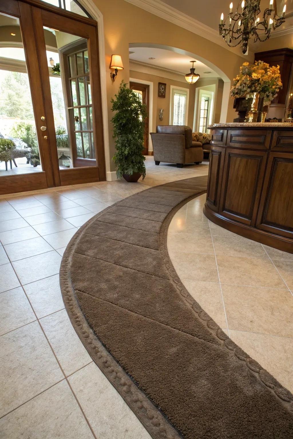 Elegant curves for a seamless flow