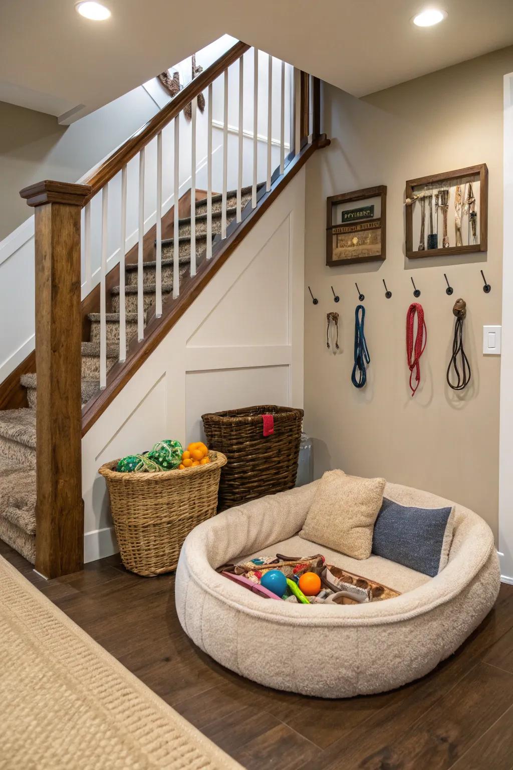 Give your pet their own comfortable spot.