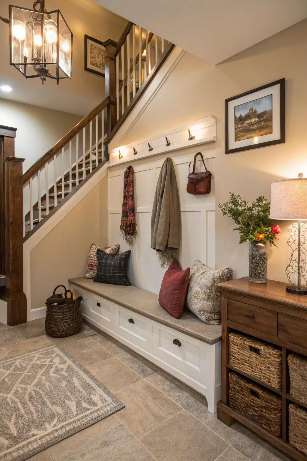 Make a stylish first impression with a welcoming entryway.