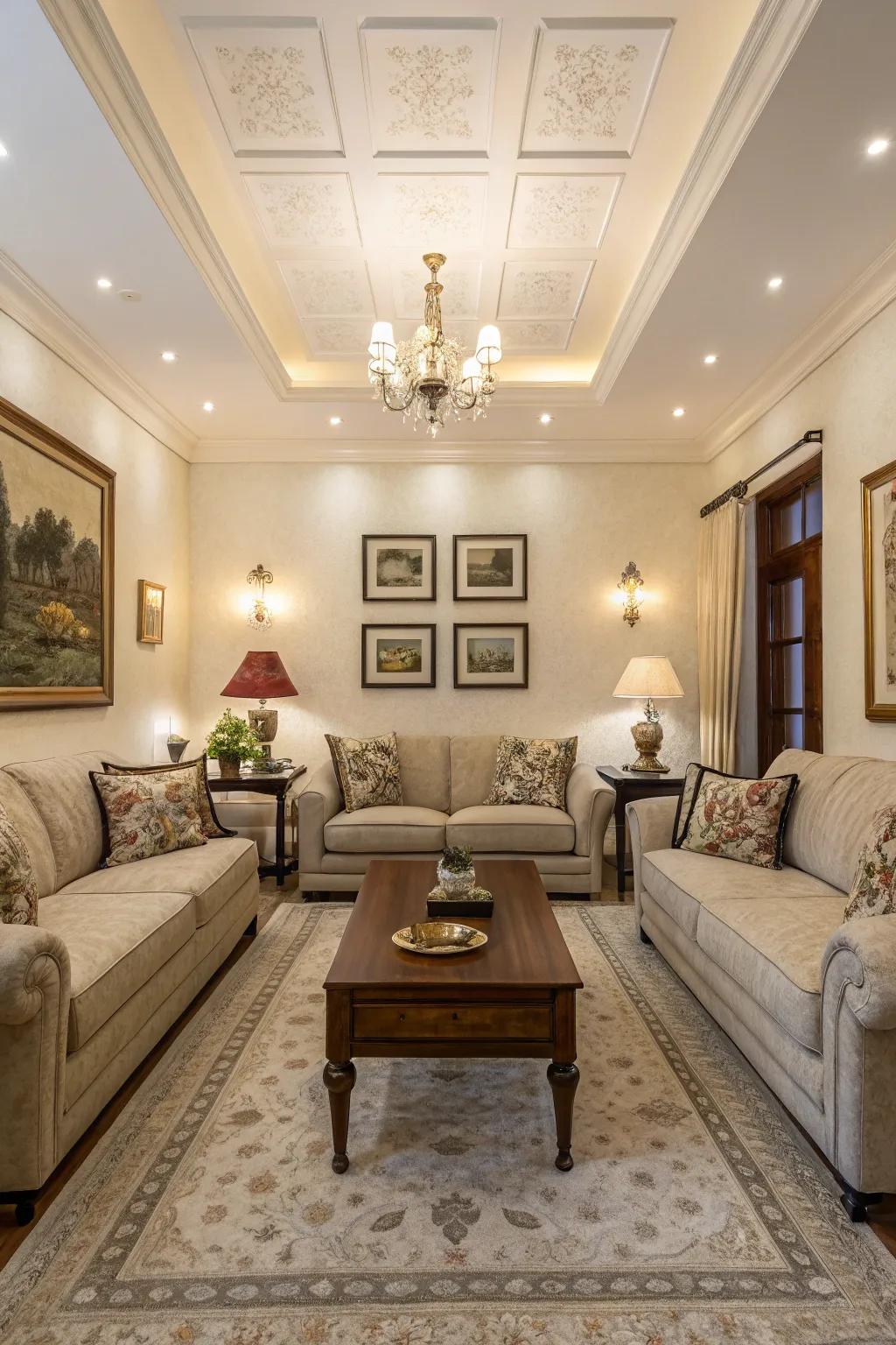 Symmetry that enhances balance and harmony.