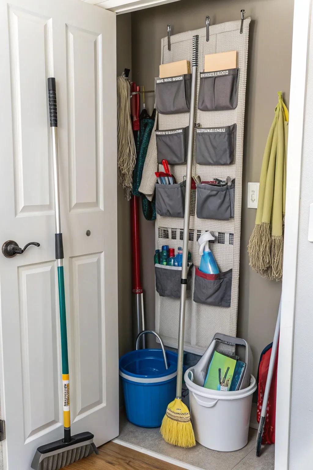 Maximizing door space significantly increases your storage capacity.