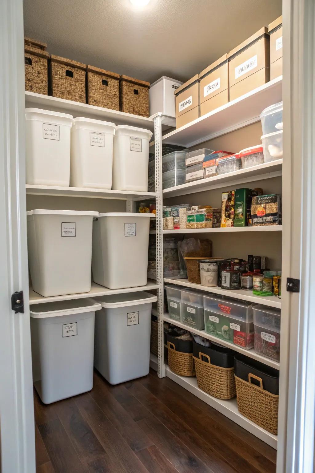 Maximizing both high and low spaces ensures no area is wasted.