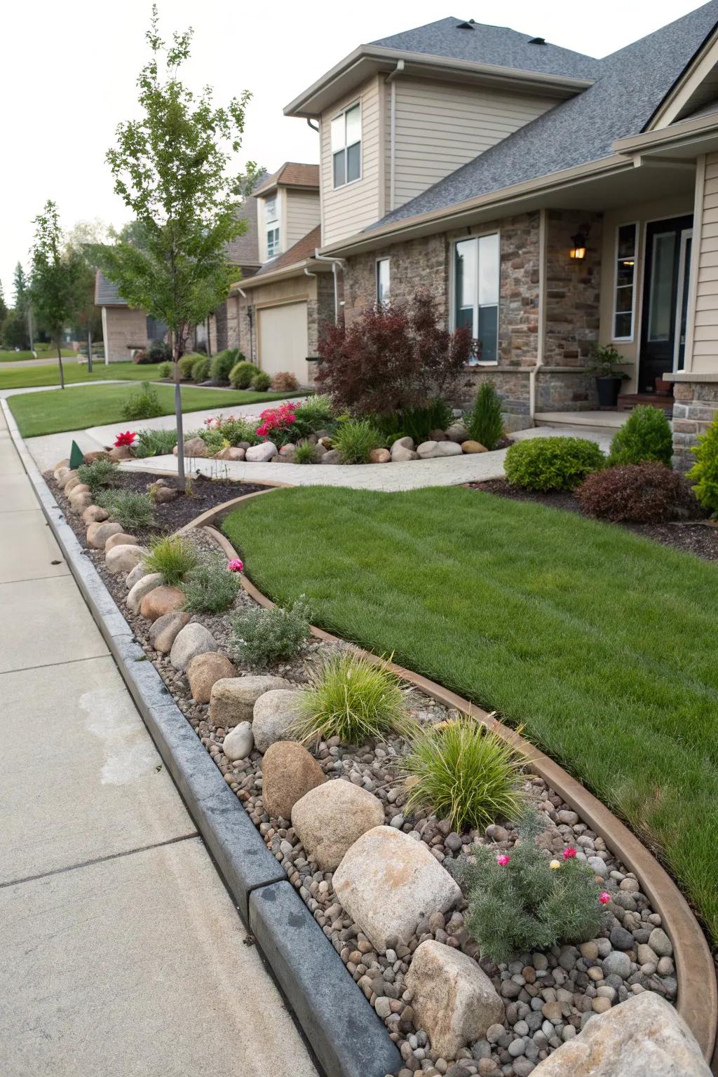 Borders and edging impart a neat, structured appearance to your landscape.