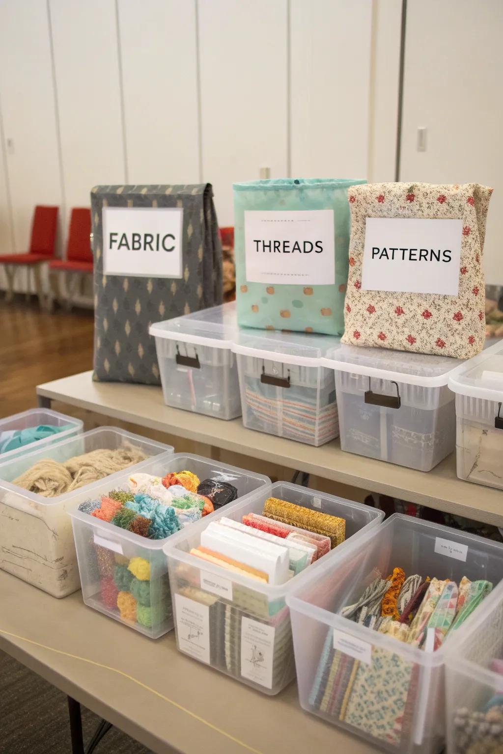 Organizing by project streamlines workflow.