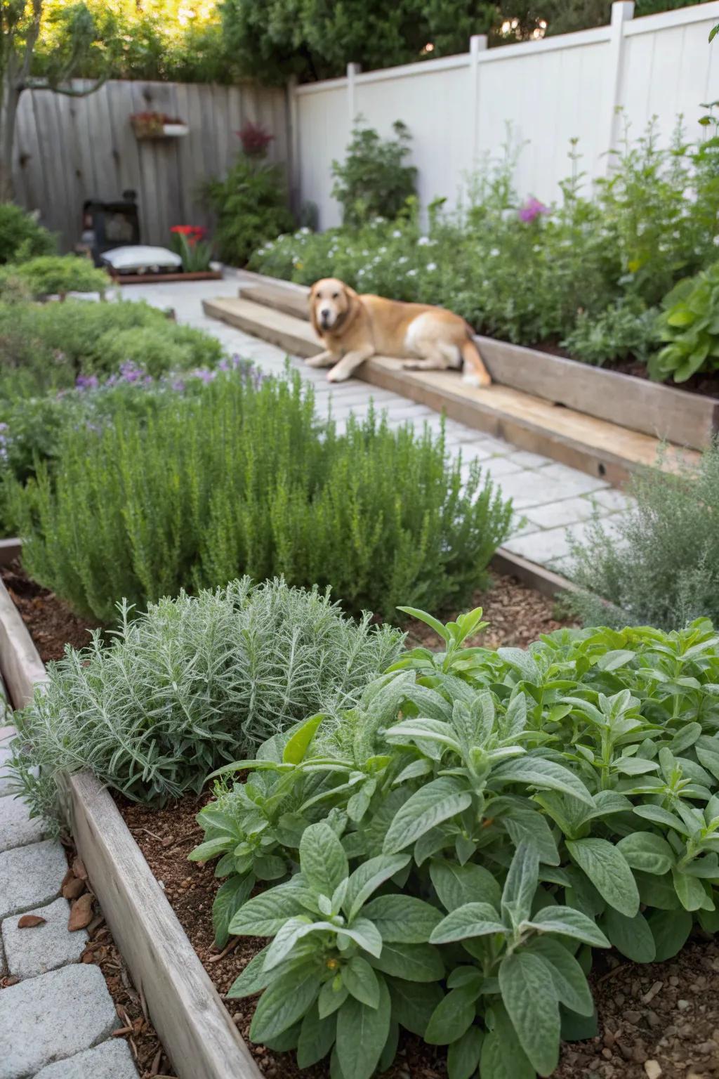 Flea-repelling plants offer natural protection for your pet.